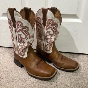 Ariat Quickdraw Leather Boots